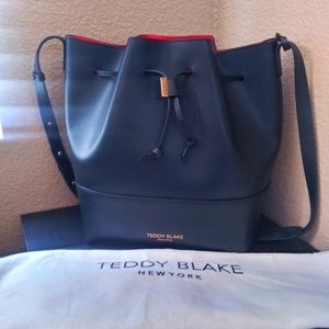 Teddy blake eliza vitello 12inch tote bag